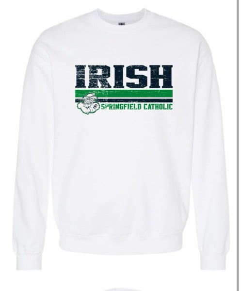 ***NEW*** Irish with Mascot Crewneck