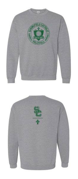 Volleyball Crewneck with front and back design