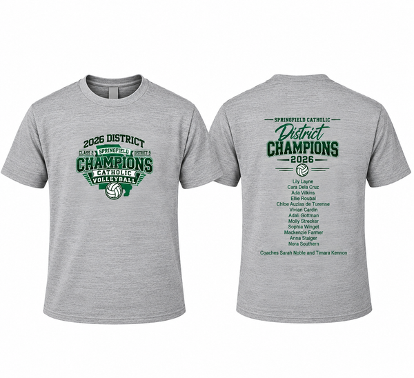 2026 Volleyball District Champs T-Shirt