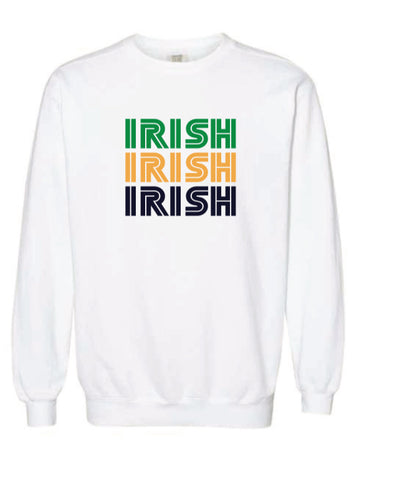 Irish Stack Logo Crewneck Sweatshirt