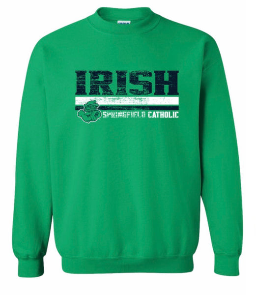 ***NEW*** Irish with Mascot Crewneck
