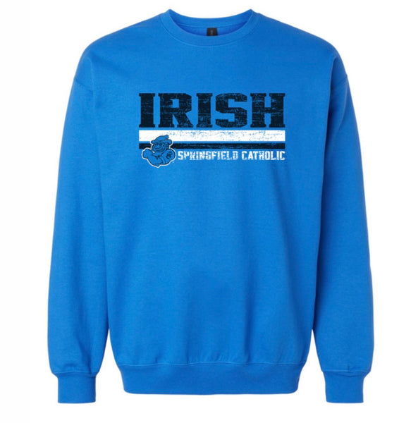 ***NEW*** Irish with Mascot Crewneck