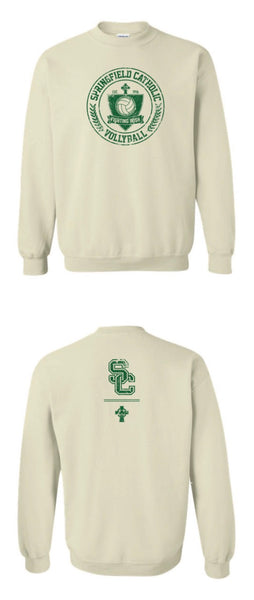 Volleyball Crewneck with front and back design