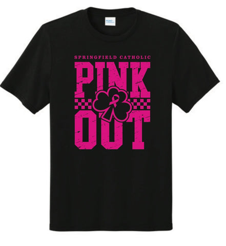 PINK OUT Breast Cancer Awareness UNISEX SHORT SLEEVE  Shirt