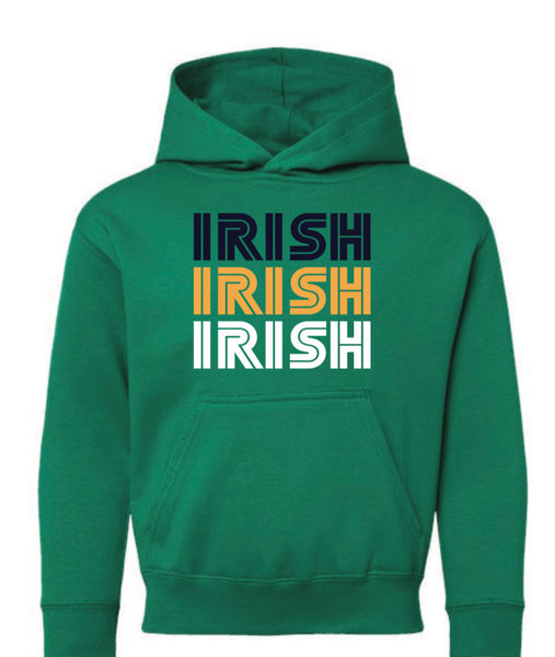 Irish Stack Logo Youth Hoodie