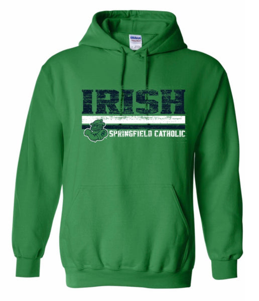 ***NEW*** Irish with Mascot Hoodie
