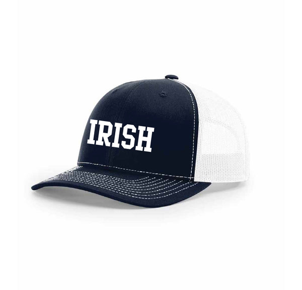 Richardson 112 Trucker Cap with Block IRISH