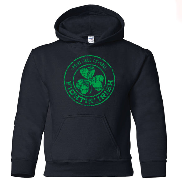 Youth Irish Fightin’ Irish Circle Logo Hoodie