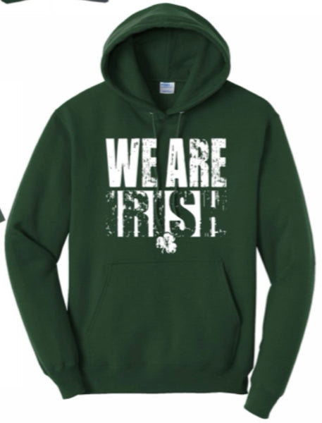 *New* We are Irish Fleece Hoodie