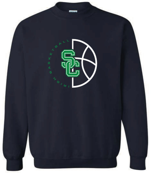 Basketball Crewneck Sweatshirt in 3 Colors