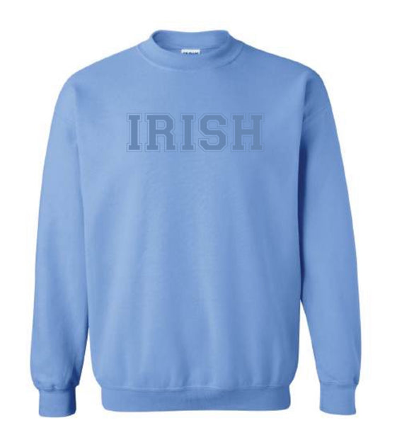 Irish Tonal Print Crewneck