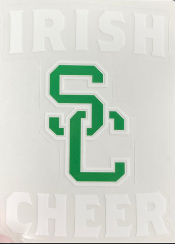 Cheer Window Decal