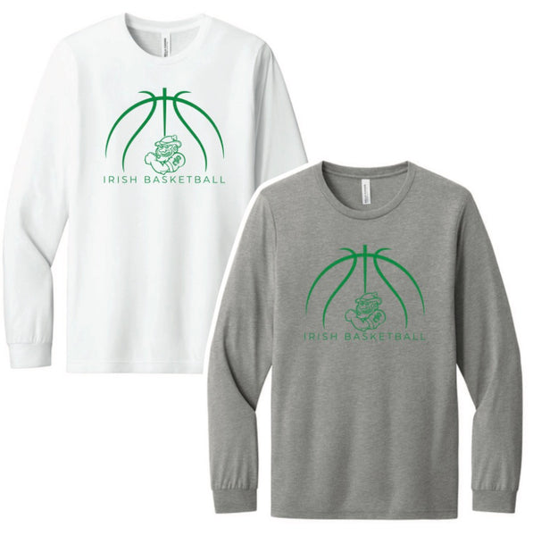 Irish Basketball Long Sleeve T-Shirt