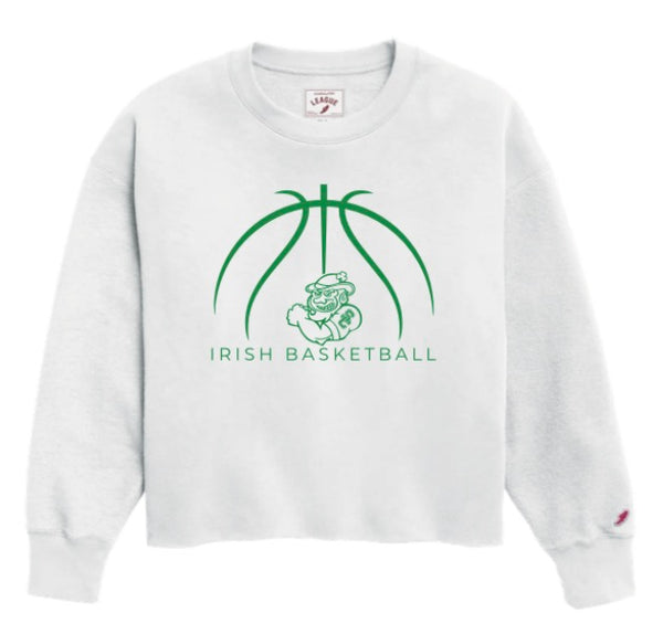 Basketball Reverse Fleece MID-Length Crewneck