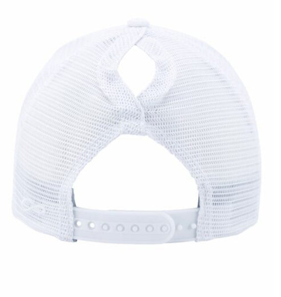 Infinity Her Women’s ModernTrucker Hat w/ Ponytail Opening