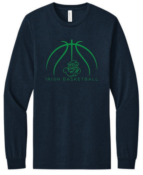 Irish Basketball Long Sleeve T-Shirt
