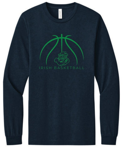 Irish Basketball Long Sleeve T-Shirt