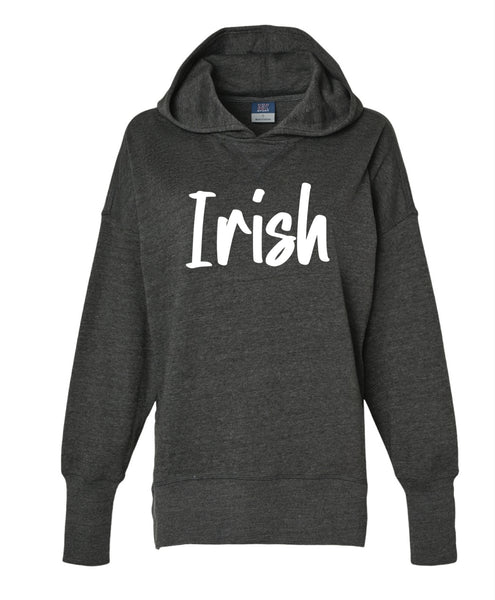 Irish Puff Terry Cloth Hoodie