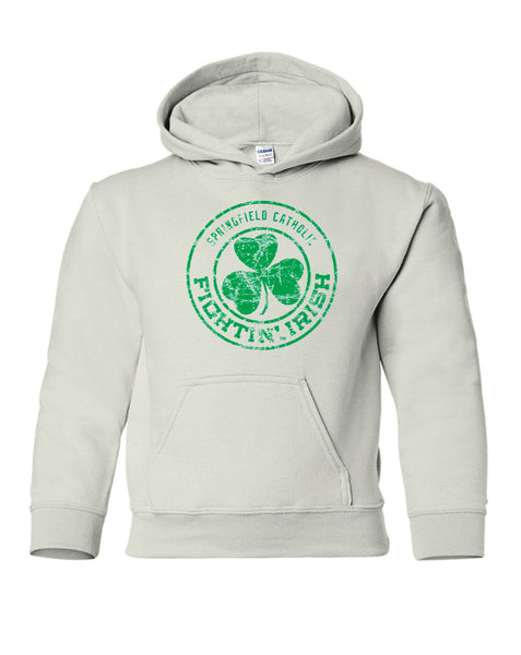 Youth Irish Fightin’ Irish Circle Logo Hoodie