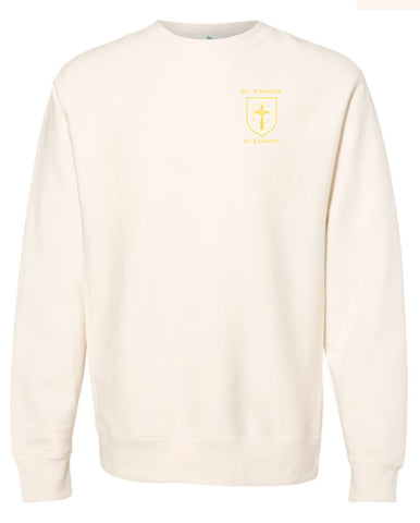 St. Therese House Sweatshirt can be worn over School Polo
