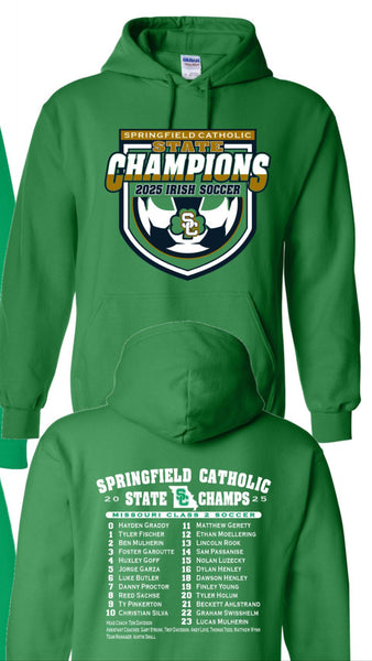 2025 STATE CHAMPIONS Soccer Hoodie