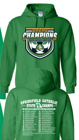 2025 STATE CHAMPIONS Soccer Hoodie