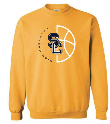 Basketball Crewneck Sweatshirt in 3 Colors