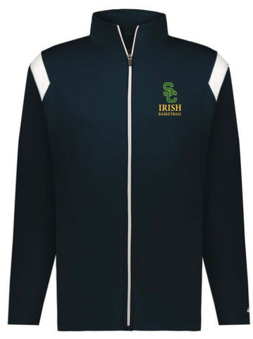 MANDATORY Irish Basketball Warmup Jacket in Navy