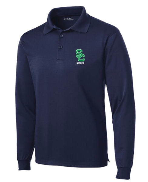 Coach (ONLY) Long Sleeve Polo- embroidered