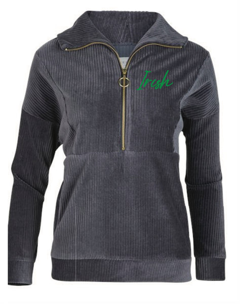 Women’s Corded 1/4 Zip Pullover