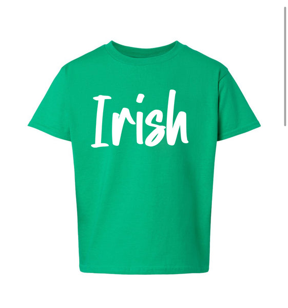Youth Irish Puff Logo T-Shirt