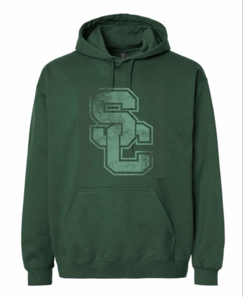 ***NEW***Large Distressed SC hoodie