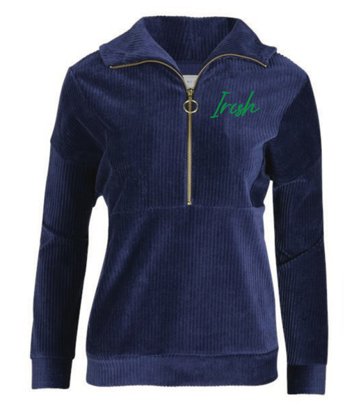 Women’s Corded 1/4 Zip Pullover