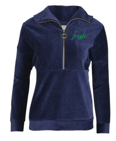 Women’s Corded 1/4 Zip Pullover