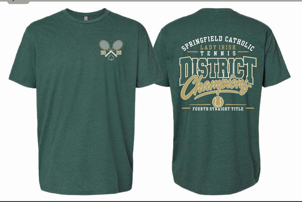 Women’s TENNIS District Championship TShirt