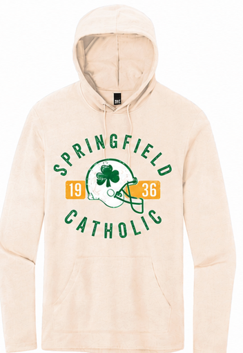 Football Vintage French Terry Hoodie