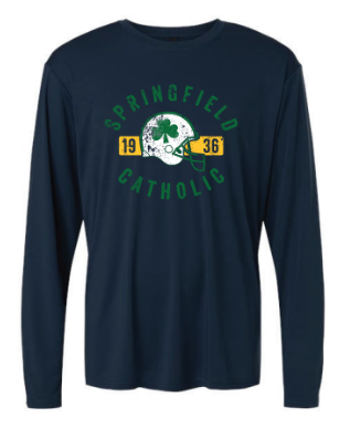 **NEW** Football Vintage Performance Long Sleeve