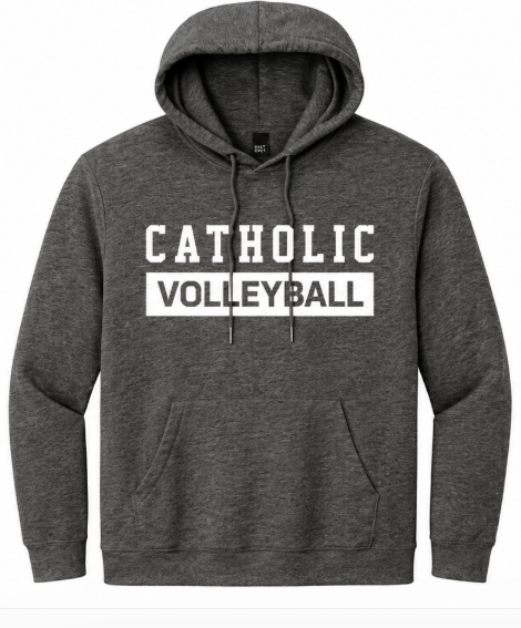 Catholic Volleyball Featherweight French Terry Hoodie