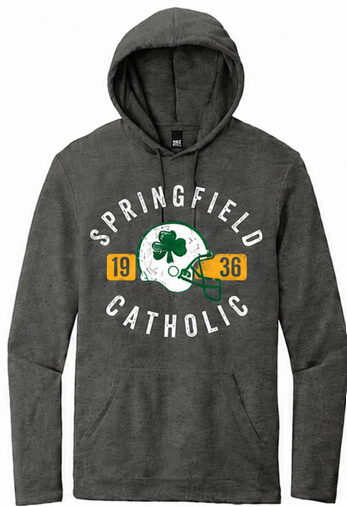 Football Vintage French Terry Hoodie
