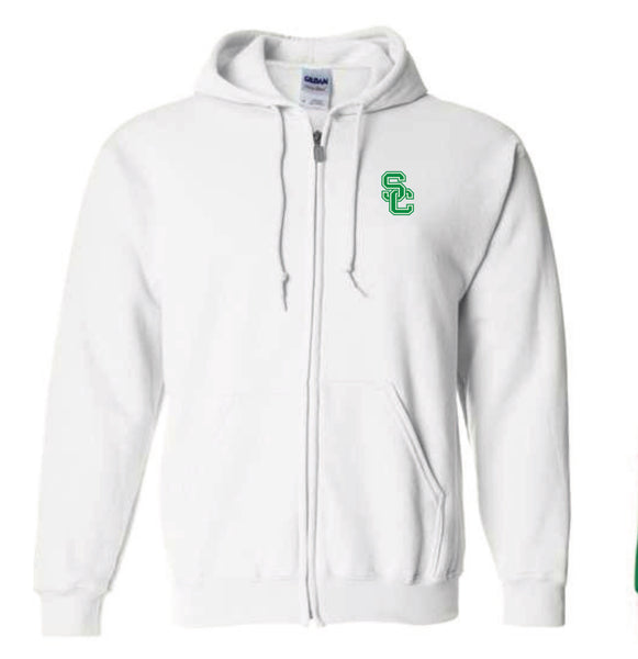 Unisex Charles River Classic Solid Pullover-Rain jacket in Navy, White -  Springfield Catholic Team Store