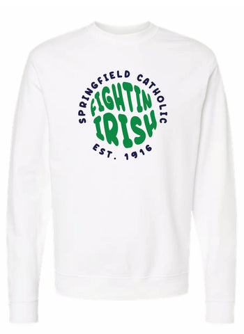 Bubble Circle Logo Midweight Crewneck