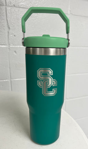 **Limited Quantity** Stanley 30oz. Iceflow Stainless Steel Tumbler with Straw with SC