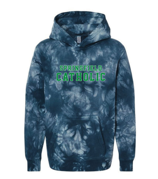 ***NEW*** Youth Collegiate Logo Mid Weight Tie-Dye Hoodie