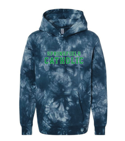 ***NEW*** Youth Collegiate Logo Mid Weight Tie-Dye Hoodie