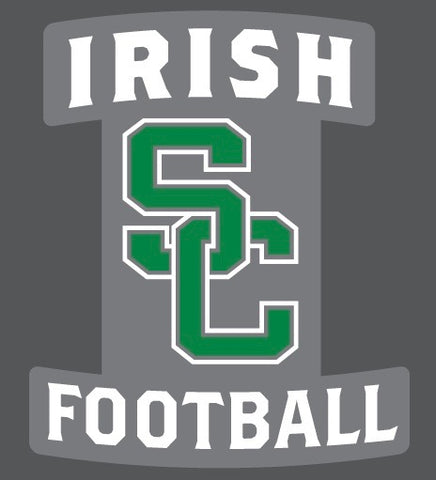 Irish Football Window Decal for vehicle