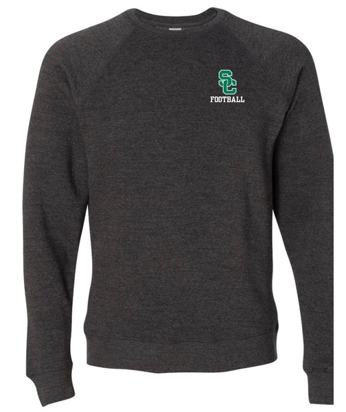 Football Crewneck Sweatshirt with SC FOOTBALL Embroidery