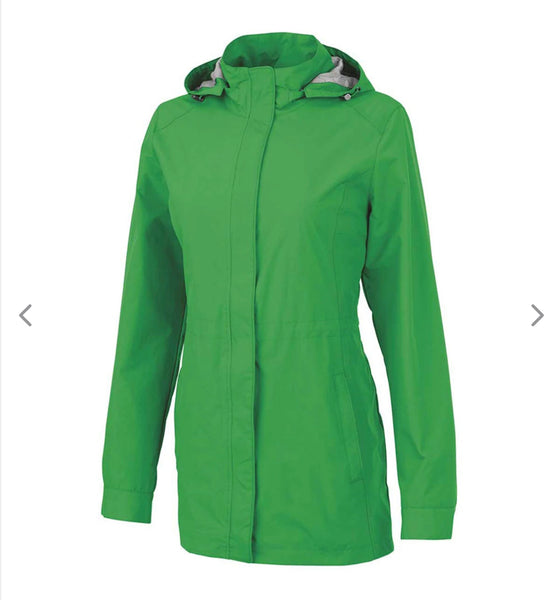Ladies Charles River Full Zip Rain jacket