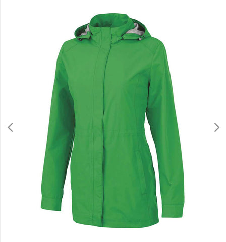 Ladies Charles River Full Zip Rain jacket