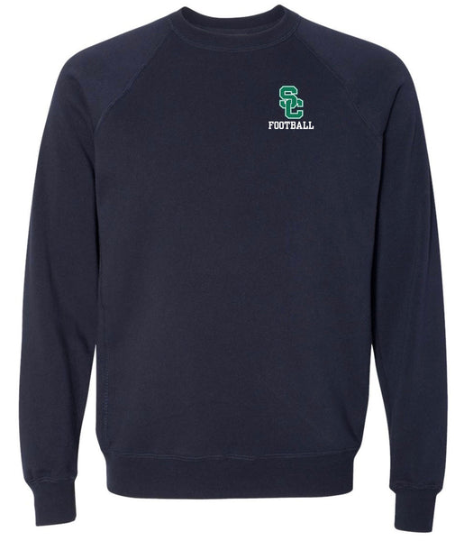 Football Crewneck Sweatshirt with SC FOOTBALL Embroidery