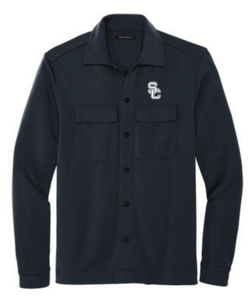 Double Knit Snap Front Jacket